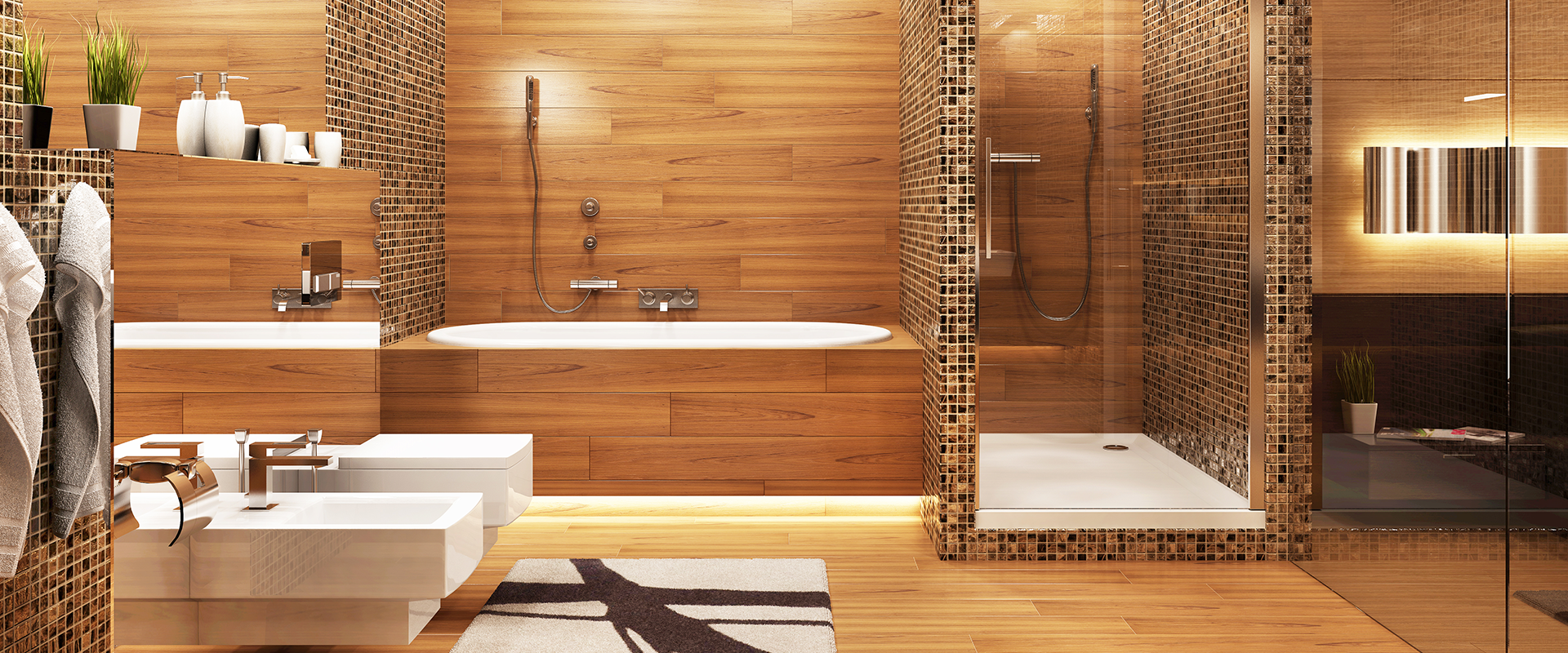 Badezimmer Holz
